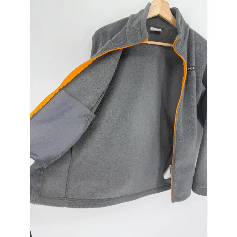 Lot of 2 Columbia Boys Sz LARGE LRG 14/16 Full Zip Fleece Jackets Warm 2921/2922 - Picture 6 of 16